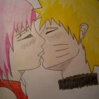 NaruSaku kiss